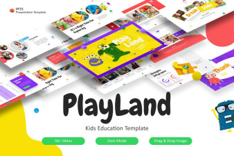 Playland Kids Education PowerPoint Template